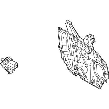 Ford M1PZ-9923394-A Motor Assembly - Window Operating