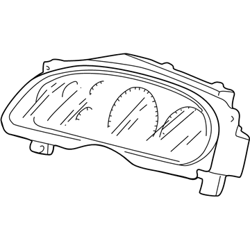 Ford 4C3Z-10849-HB Instrument Cluster