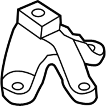 Ford 3M5Z-7M125-A Upper Bracket 3M5Z-7M125-A Ford Upper Bracket Illustration 1 of 1