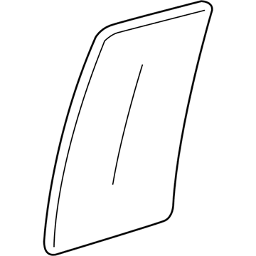 Ford 4L3Z-1829700-AA Glass - Quarter Window