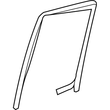 Ford 9L3Z-1825766-A Run Assembly - Glass