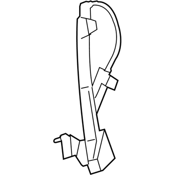 Ford 6L3Z-1827000-BA Regulator - Window - Less Motor
