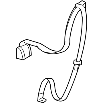 Ford 3L2Z-78611B68-AAB Seat Belt Assembly