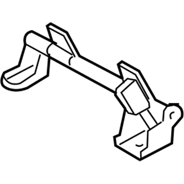 Ford 3L2Z-78613D98-AAA Buckle Assembly - Seat Belt