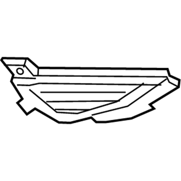 Lincoln HP5Z-17B814-AA Grille