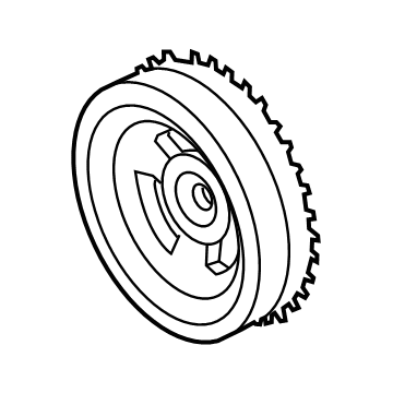 Lincoln LX6Z-6312-A Pulley - Crankshaft