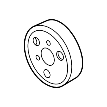Ford HJ5Z-8509-A Pulley - Water Pump
