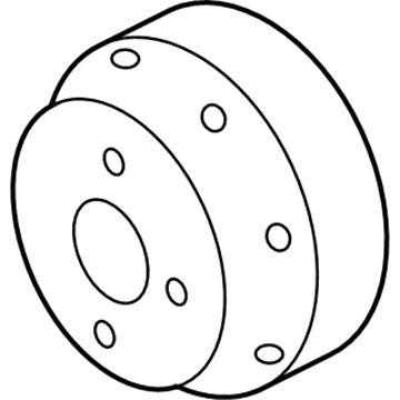 Ford 5C3Z-8509-A Pulley - Water Pump
