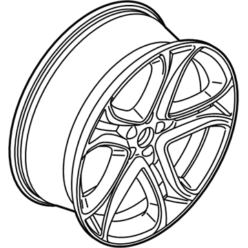 Ford DT4Z-1007-A Wheel Assembly