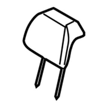 Ford 8A4Z-74611A08-AA Headrest, Center Inner 8A4Z-74611A08-AA Ford Headrest, Center Inner Illustration 1 of 1