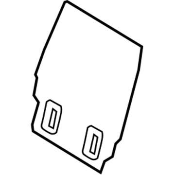 Ford 5F9Z-7460508-CC Panel Assembly - Back