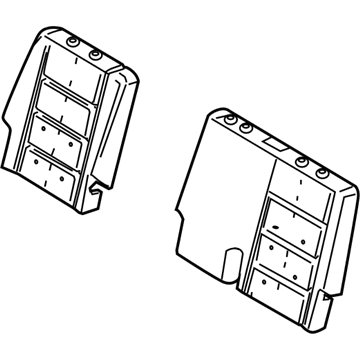 Ford 5F9Z-7466800-BA Pad - Rear Seat Back