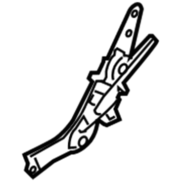 Ford 9F9Z-7460593-B Pivot Bracket, Center Driver Side 9F9Z-7460593-B Ford Pivot Bracket, Center Driver Side Illustration 1 of 1