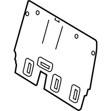 Ford 5F9Z-7460509-BA Panel Assembly - Back