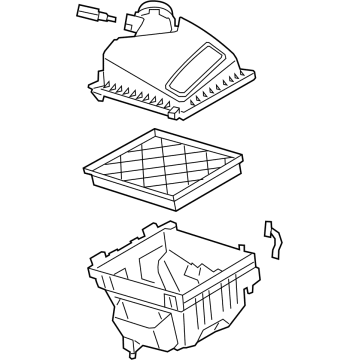 Ford JX6Z-9600-H Cleaner Assembly - Air