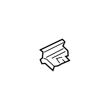 Ford LJ7Z-78513A06-A Upper Reinforcement, Passenger Side LJ7Z-78513A06-A Ford Upper Reinforcement, Passenger Side Illustration 1 of 1
