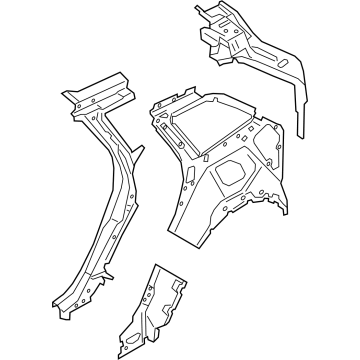 Lincoln LJ7Z-7827790-A Panel