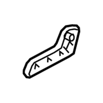 Lincoln AE9Z-74617D35-AB Handle - Seat Back Adjusting