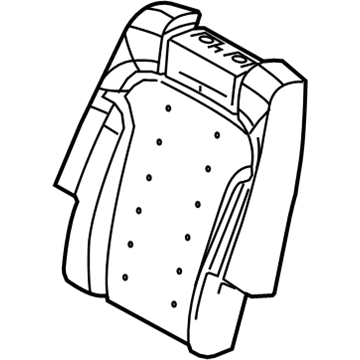 Lincoln AE9Z-7466800-B Pad - Rear Seat Back