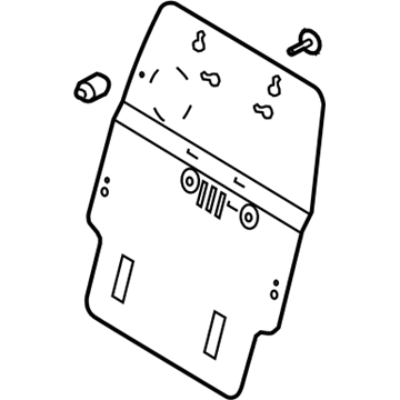 Lincoln AE9Z-7440300-A Panel Assembly - Back