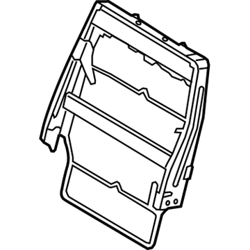 Lincoln AE9Z-96613A38-B Frame - Rear Seat Back Retainer