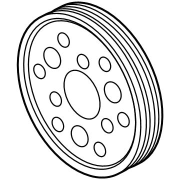 Ford P2GZ-8509-A Pulley - Water Pump