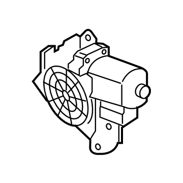 Lincoln LC5Z-9923394-A Motor Assembly - Window Operating