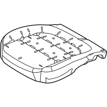 Ford M1PZ-78632A22-A Pad - Seat Cushion