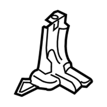GD9Z-9661320-A Ford Hinge, Passenger Side Illustration 1 of 1