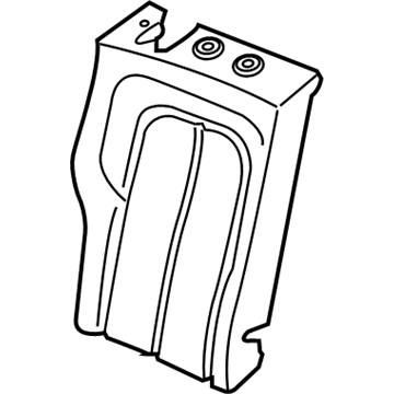 GD9Z-5466800-A Ford Seat Back Pad, Rear Passenger Side Illustration 1 of 1