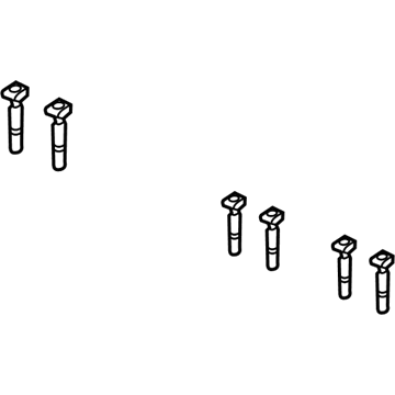 CU5Z-96610A16-BAE Ford Headrest Guide Illustration 1 of 1