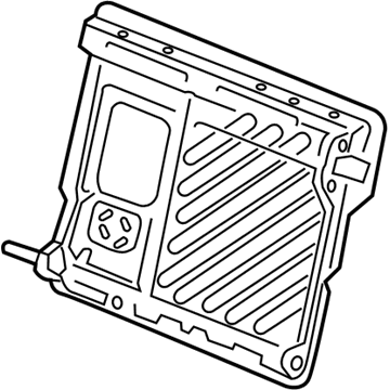 GU5Z-96613A39-D Ford Seat Back Frame, Rear Driver Side Illustration 1 of 1