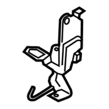 GD9Z-9661321-A Ford Hinge, Driver Side Illustration 1 of 1