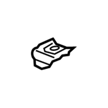 DS7Z-5462419-AR Ford Handle, Driver Side Illustration 1 of 1