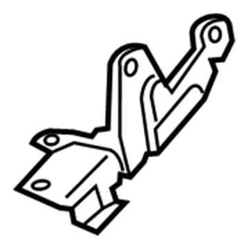 GD9Z-9661320-B Ford Hinge, Driver Side Illustration 1 of 1