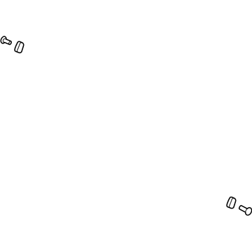 CV6Z-58613B48-A Ford Hinge Support, Rear Illustration 1 of 1