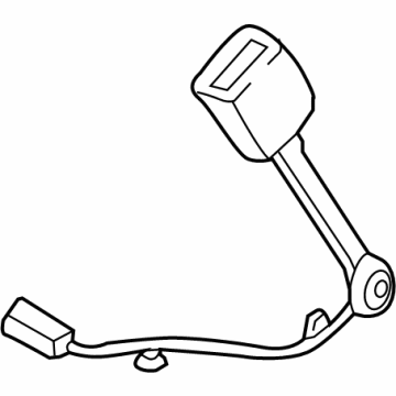 Ford ML3Z-1661203-AB Seat Belt Assembly