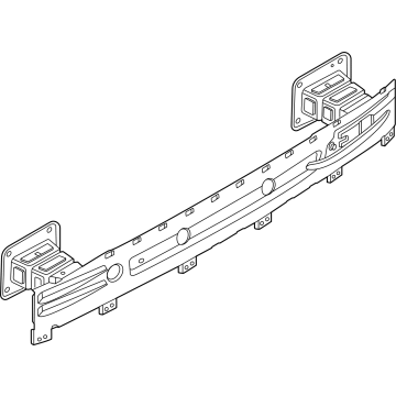 Lincoln PZ1Z-17724-A Impact Bar