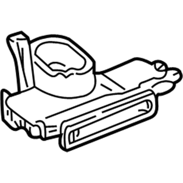 Ford YL7Z-18C433-AA Duct - Heater Outlet