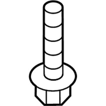 Ford -W500223-S442 Bolt - Hex Head