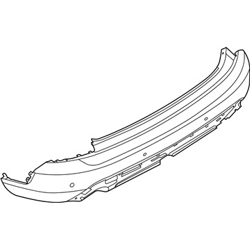 Ford Escape Bumper Cover - LJ6Z-17K835-CC