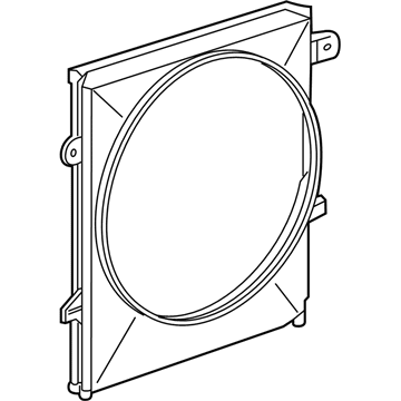Ford 1L2Z-8146-EA Shroud - Radiator Fan