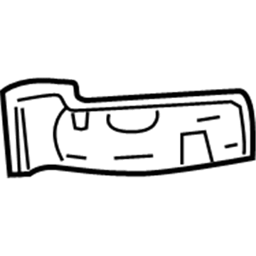 Lincoln 4W1Z-54454A82-AAA Panel - CD Player