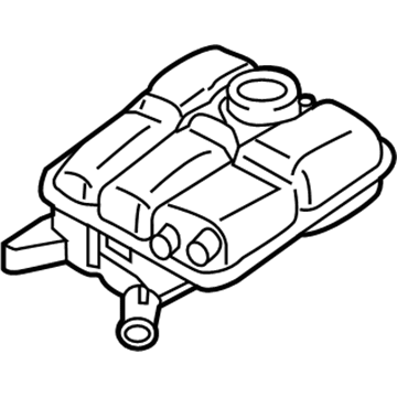 Ford CV6Z-8A080-A Tank Assembly - Radiator Overflow