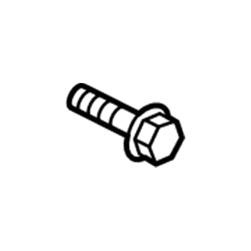 Ford -W500100-S437 Thermostat Housing Bolt -W500100-S437 Ford Thermostat Housing Bolt Illustration 1 of 1
