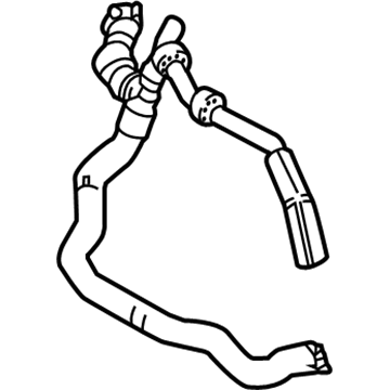 Ford Focus Radiator Hose - DV6Z-8075-L