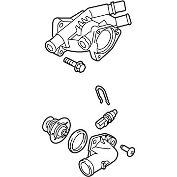 Ford CM5Z-8592-B Connection Water Outlet