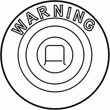 Ford XF5Z-10D858-AA Decal