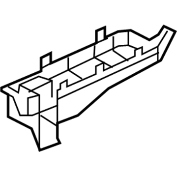 Mercury 9L8Z-14A003-B Cover - Fuse Panel