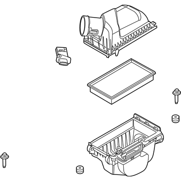 Ford 9G1Z-9600-A Cleaner Assembly - Air